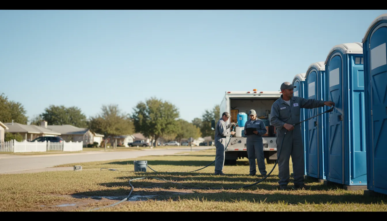 Long-Term Portable Toilet Rental in Big Cabin, OK near me